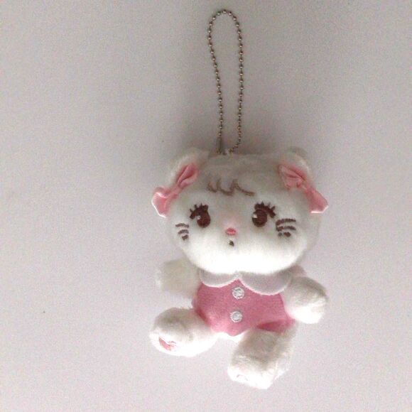 Mikko characters Mousse kitten plush keychain - Picture 1 of 4
